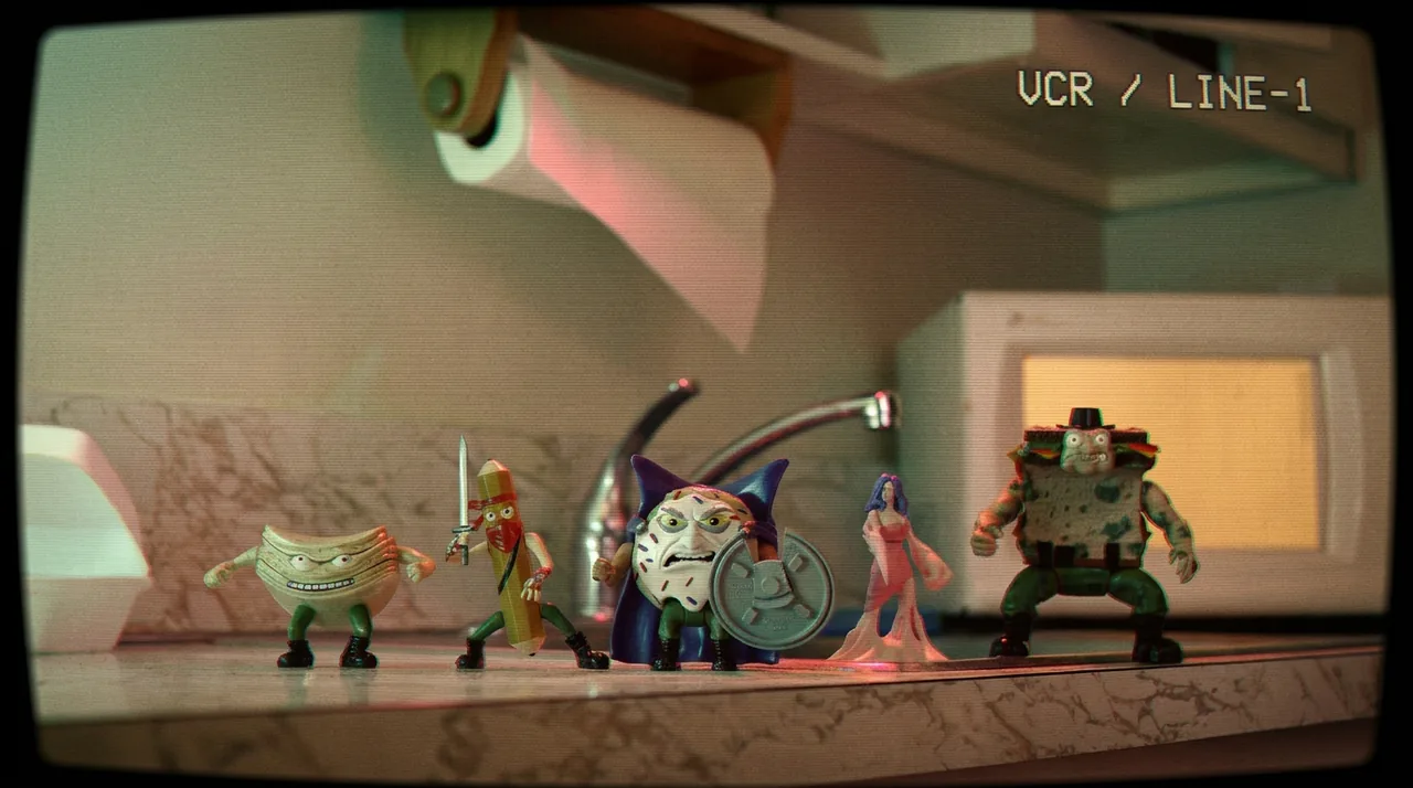 The Break Room Bandits led by Colonel Custard